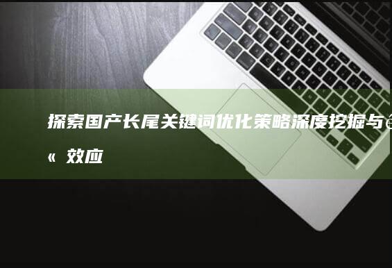 探索国产长尾关键词优化策略：深度挖掘与高效应用